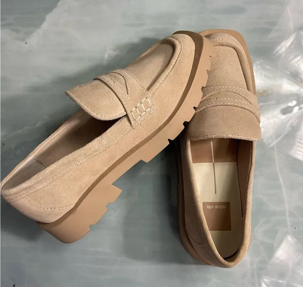 Dolce Vita Women’s Elias Suede Lug Loafer ~ Size 7.5 💛🍄 - Image 9