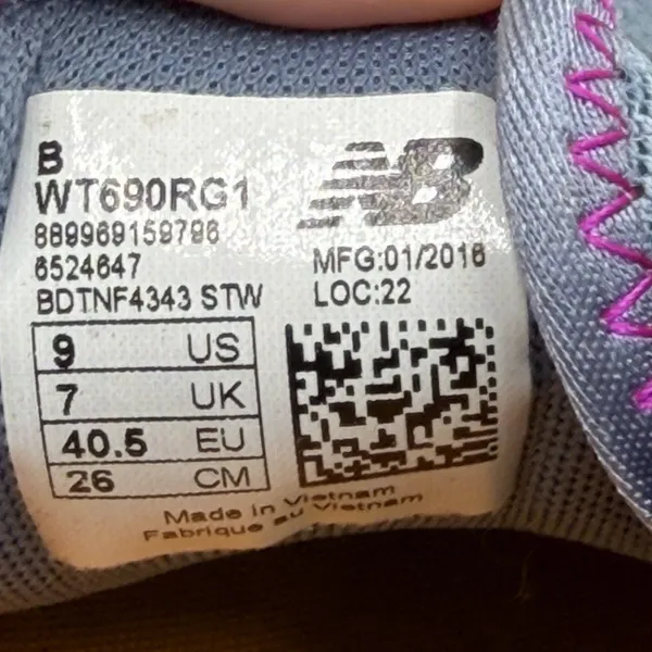 New Balance 690 AT All Terrain Speed Ride Trail Running Shoes Women’s Size 9‎ - Image 7