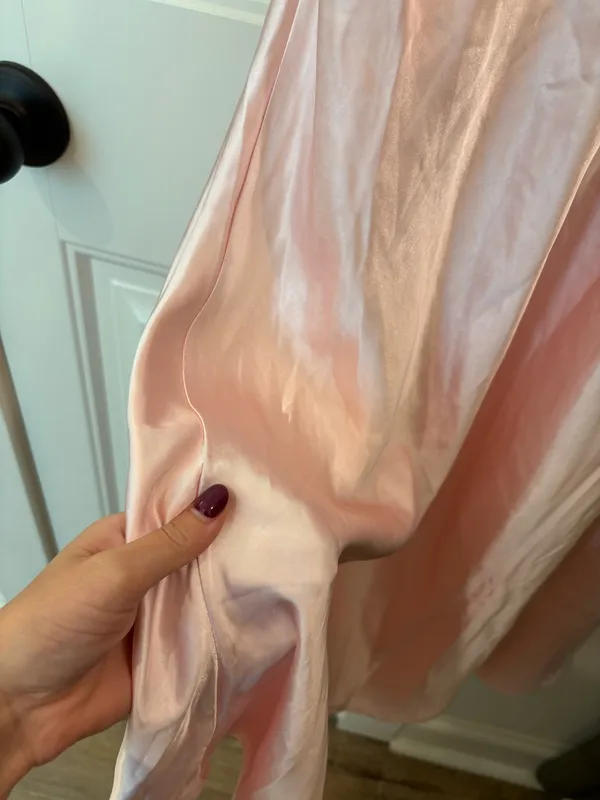 Selfie Leslie Satin Dress Midi - Image 2