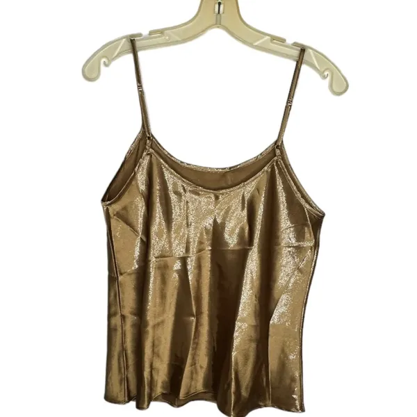 Vintage Gilligan & O'Malley Metallic Camisole‎ - Image 3