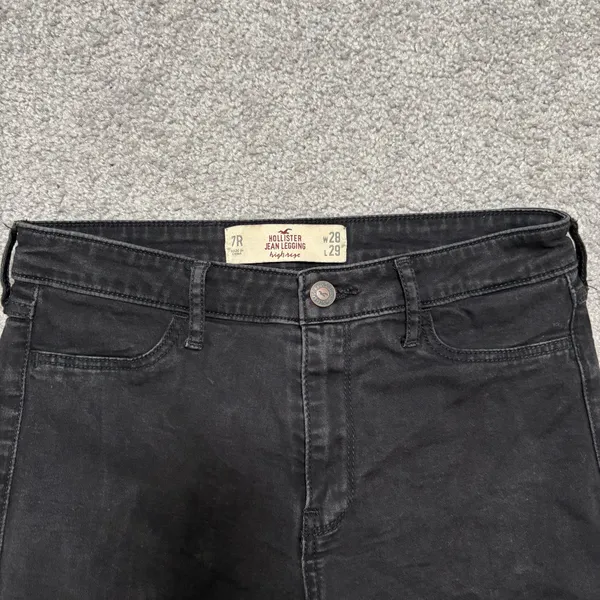 Hollister Black Skinny Jean Jeggings - Image 2