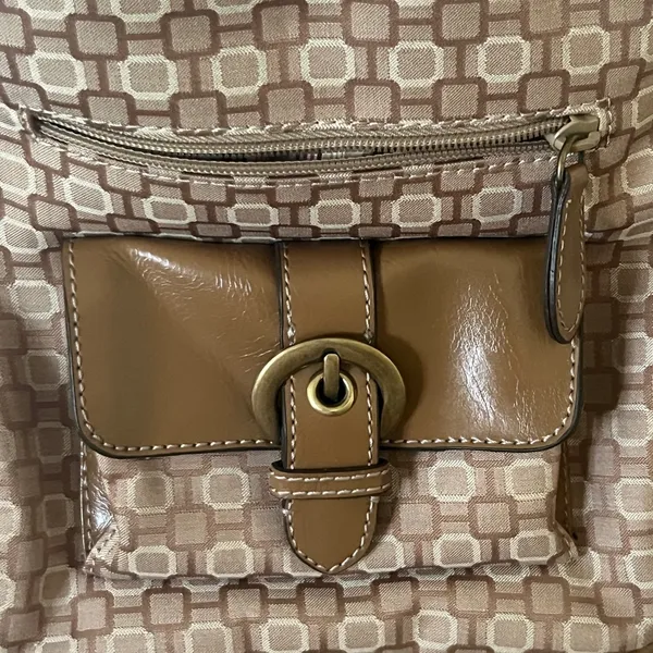 Nine West Y2k vintage Brown  mini  backpack - Image 10