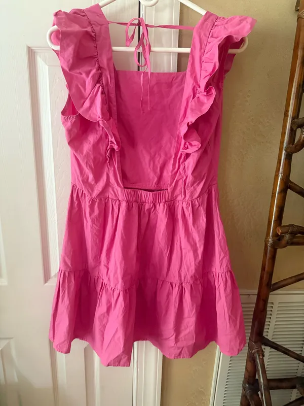 Deluc mini pink dress Size M - Image 5