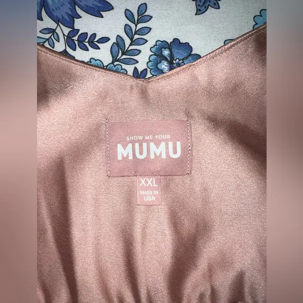 Beautiful New Show Me Your Mumu Faith Satin Maxi Dress! - Image 6