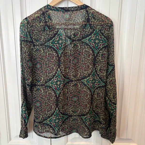 Banana Republic‎ Blouse Size Medium - Image 2