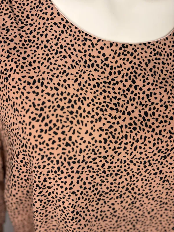 Animal Print Dress Pink Size M - Image 3