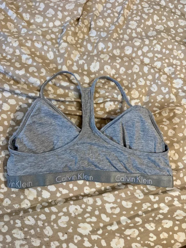 Grey Calvin Klein Bralette - Image 2