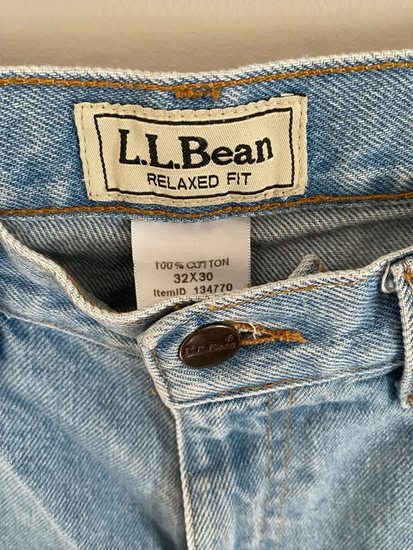 L.L. Bean Denim Shorts Vintage - Image 3