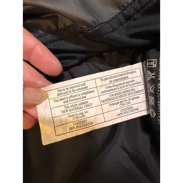 Burton Dutchess Insulated Jacket Black Tonal Check Faux Fur Hooded Womens Medium - Image 7