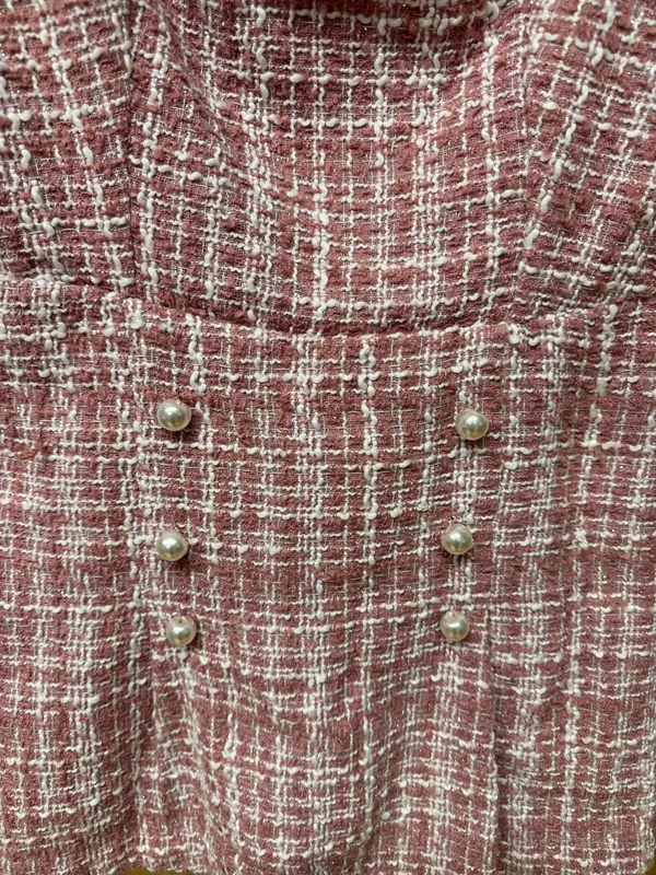Forever 21 Pink Tweed Romper - Image 2