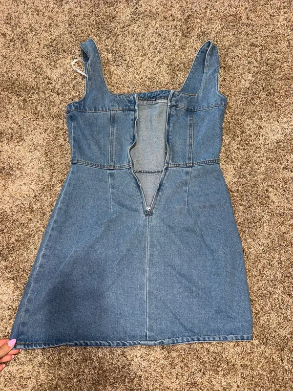 Lulus Denim Dress - Image 3