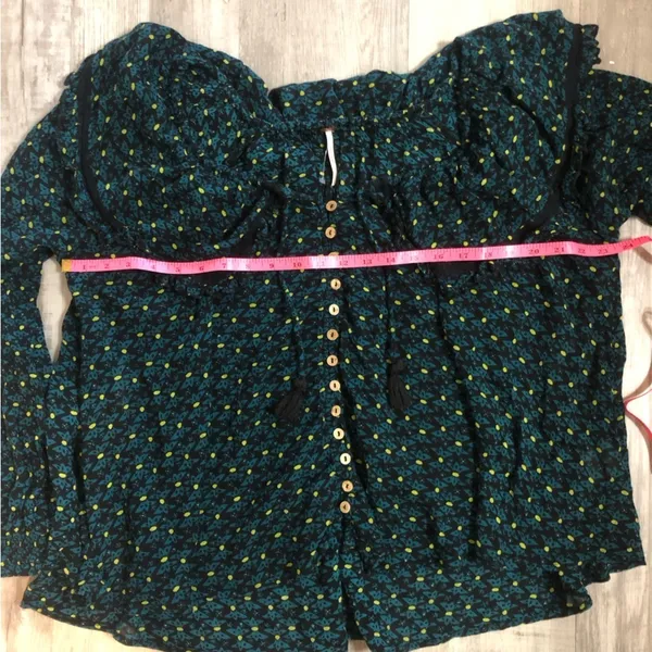 Free People Size Small Sunshine peasant top - Image 9