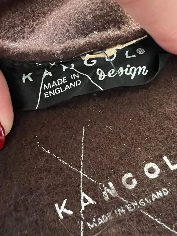 Vintage Kangol choclate brown paperboy cap - Image 3