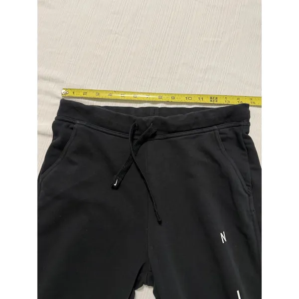 Nike Dri-FIT Womens‎ Black Jogger Sweatpants Vertical Logo Size S Small - Image 5