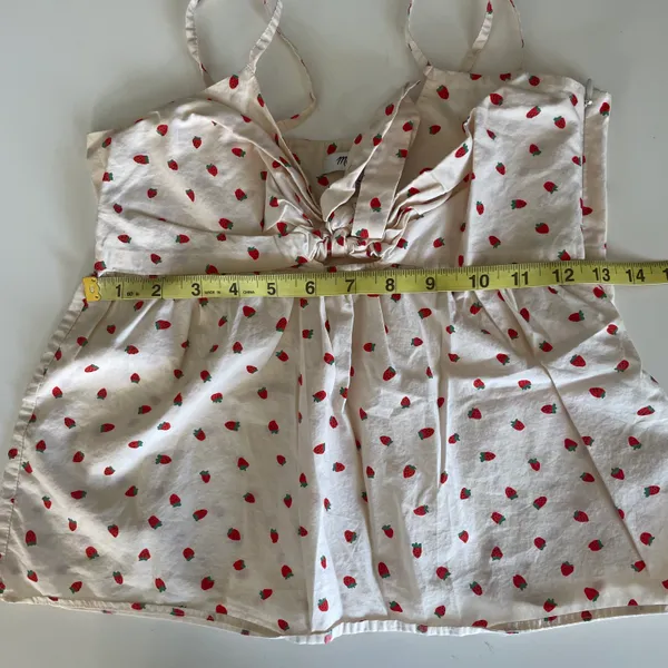 Madewell strawberry tank blouse - Image 6