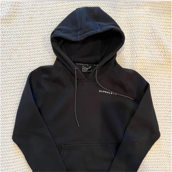 Alphalete Black Hoodie - Image 3