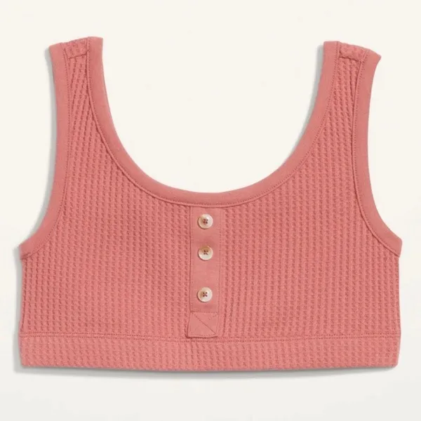 Waffle Knit Bralette - Image 2