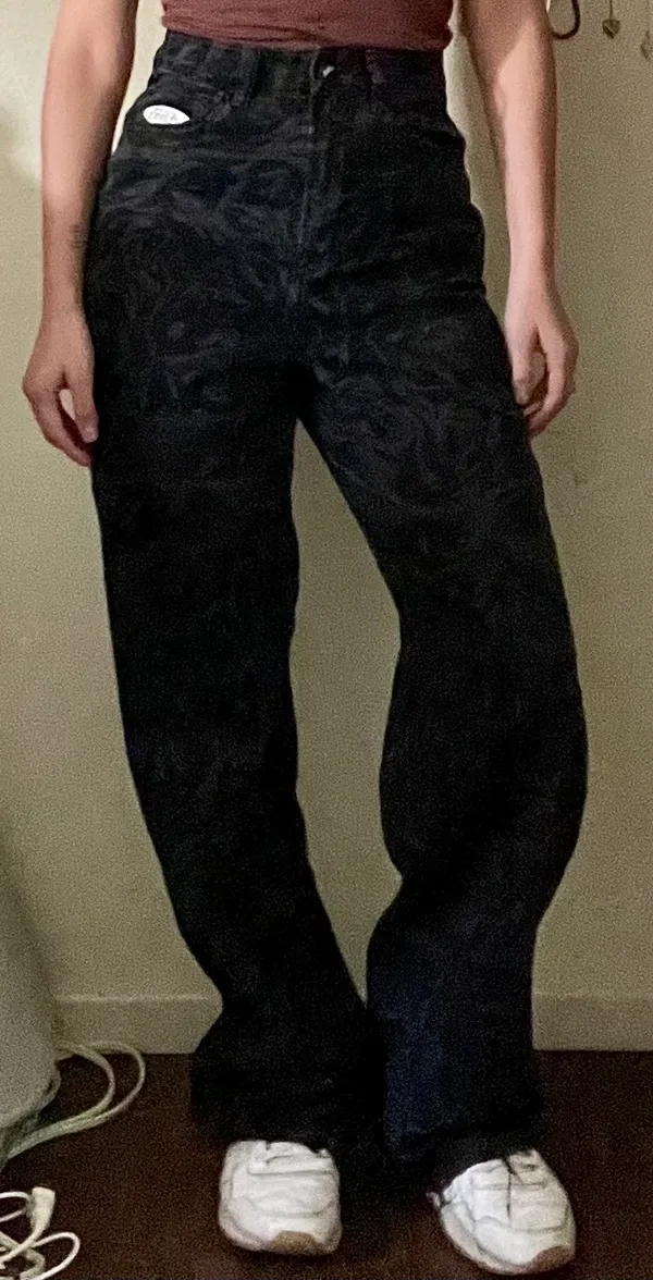 No Fear H&M Black Designed Jeans - Image 2