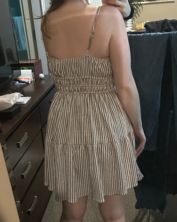 Rewind Striped Dress Mini - Image 2