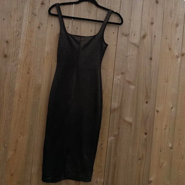 Black & gold shimmery cocktail dress by American apparel‎ size xs - Image 3