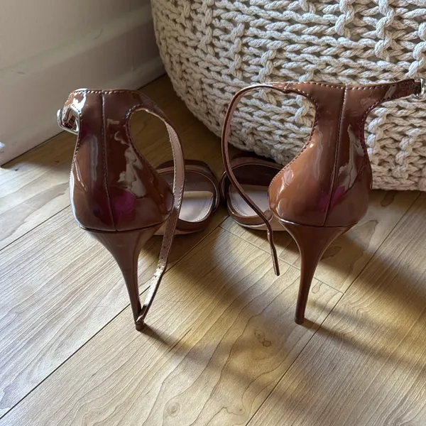 Steve Madden Kassandra Brown Strappy Heels - Image 3