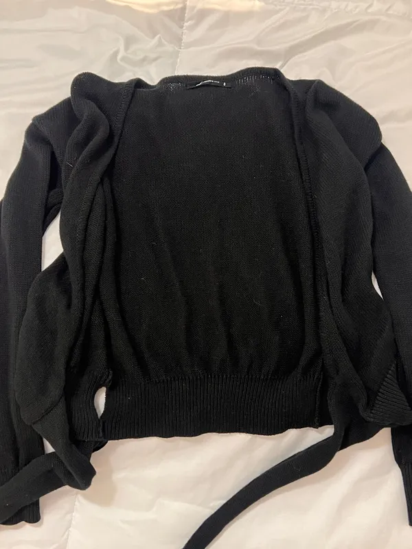 Boutique Black Sweater Knit - Image 3