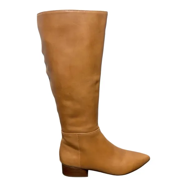 STEVE MADDEN Adelina Caramel Leather Boots - Image 2