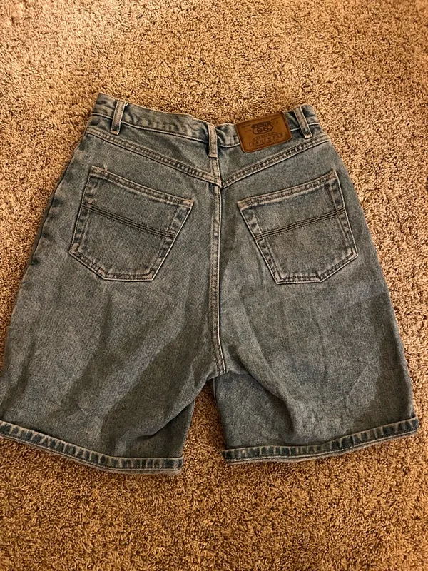 Route 66 Women’s Washed Blue Denim Shorts - Image 6