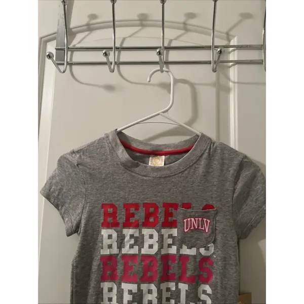University Of Nevada Los Vegas UNLV Rebels Womens Juniors T-Shirt S Multi-Color - Image 2