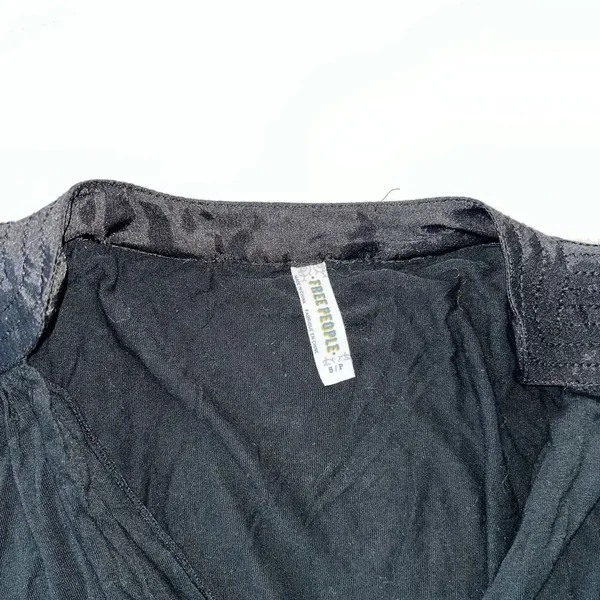 free people black cross front dress - Image 5