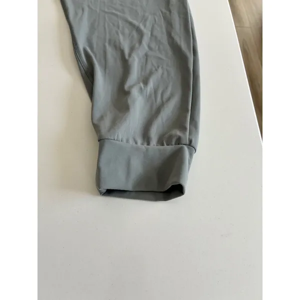 Crane Women Grey Jogger‎ Pants Elastic Waist Cuffed Ankle Athleisure XL - Image 2