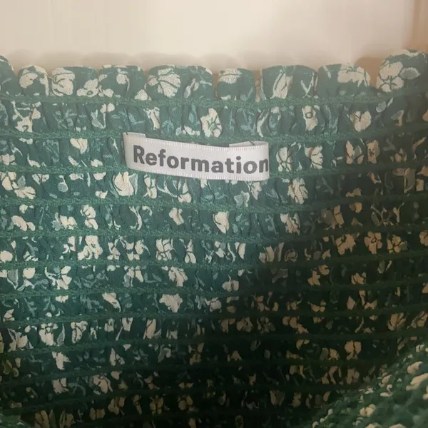 Reformation Pinto Smocked Top - Image 6
