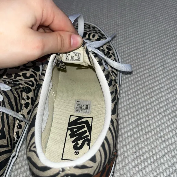 Women’s Vans Era Safari Multi Sandshell True White Low Top Sneakers Skate Sz 6.5 - Image 6