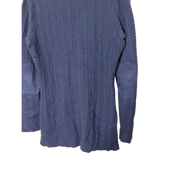 Brooks Brothers Knit Blue Cashmere Blend Button Front Cardigan Sweater‎ Size M - Image 9