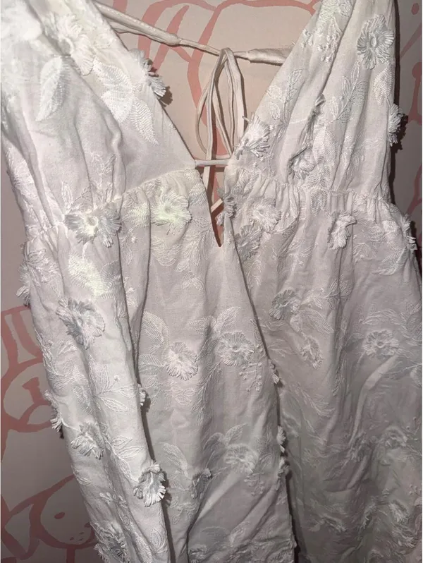 Women's White Dress - Image 3