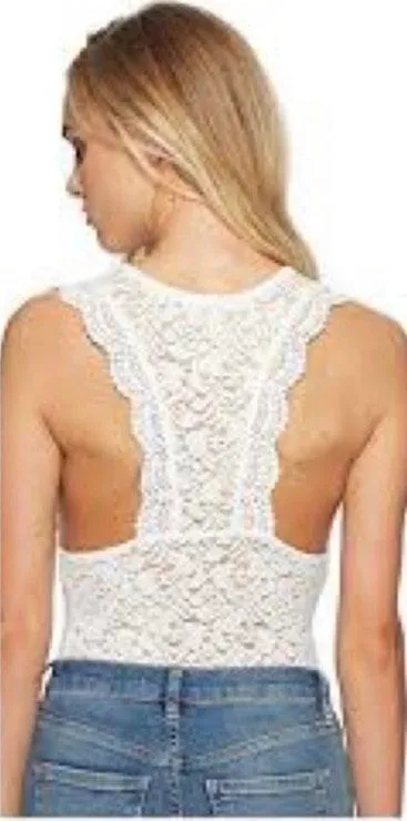 Free People White Lace Top - Image 4