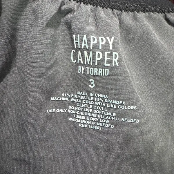 NWT Torrid Happy Camper Abstract Black Gray Print Pants 3X - Image 7