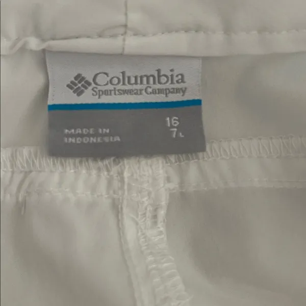 COLUMBIA Women's Coral Point™ III Shorts, White, Size 16, NWT - Image 7