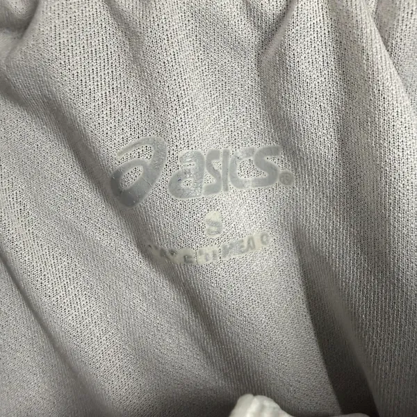 Asics Medley Shorts Womens Small Green Mesh Running Athletic Elastic Waist TF754 - Image 3