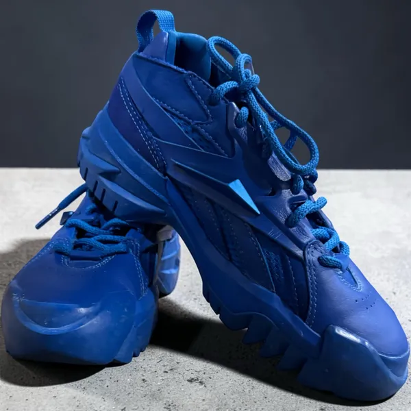 Size 6 1/2-Cardi B x Reebok Club C V2 Vital Blue - Image 7