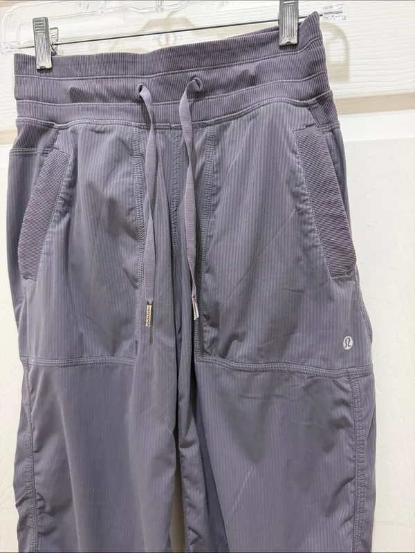Lululemon Dance Studio Mid-Rise Jogger Pants - Dark Grey (Size 4) Activewear - Image 4