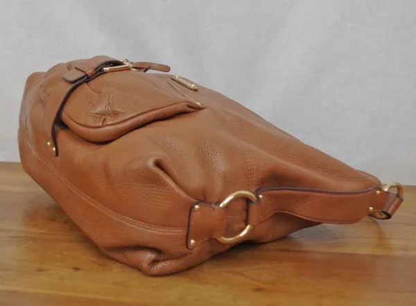 Brown Leather Michael, Michael Kors Shoulder Bag - Image 10