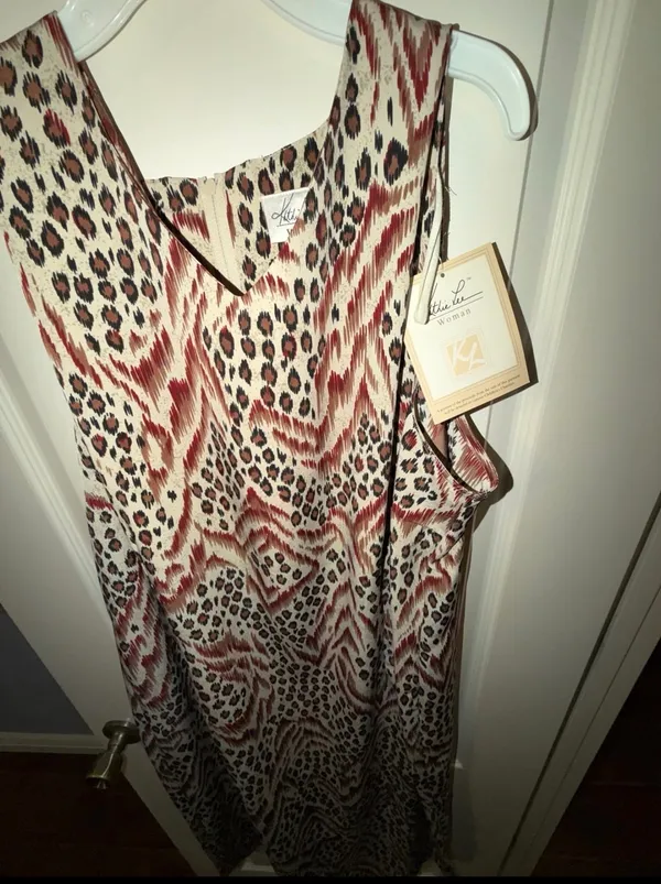 Dress Brown Size 3X - Image 4