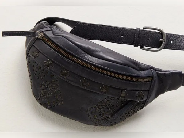 Free People Ana Adorned Sling Bag Black $98 NWT - Image 2