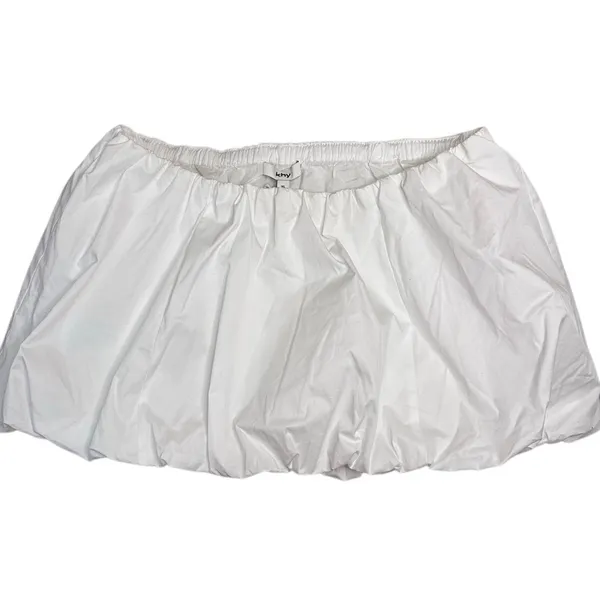 KHY POPLIN LOW RISE BUBBLE‎ MINI SKIRT Size XL Kylie Jenner Kardashians Trending - Image 6