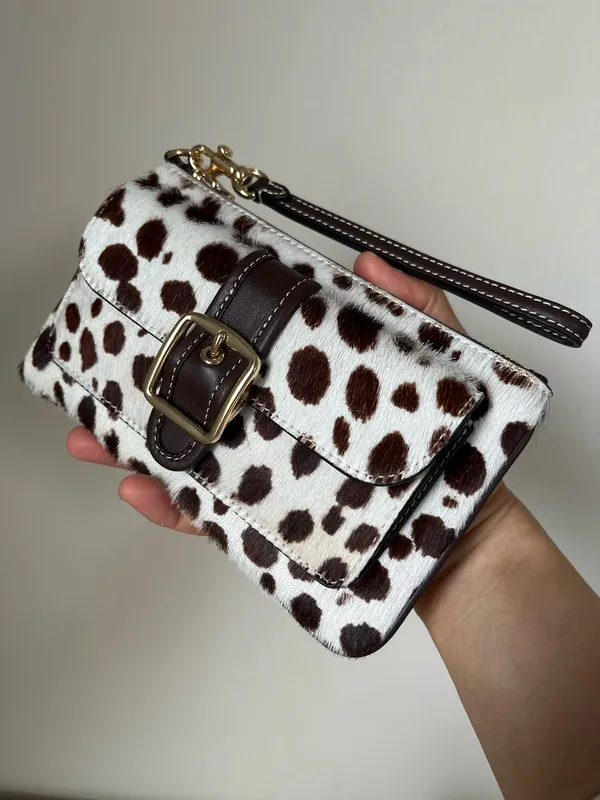 Coach Ashton Wristlet In Haircalf - Image 3