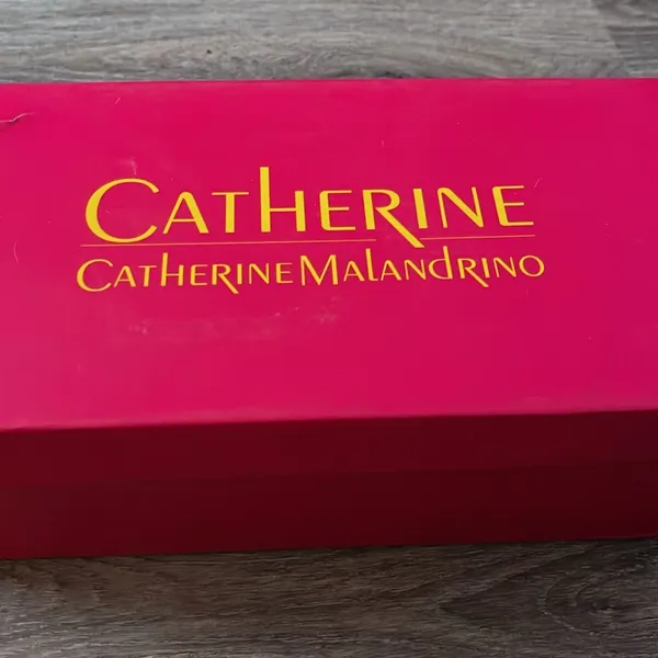 Catherine Malandrino Somang Black Sandals Size 6 - Image 12