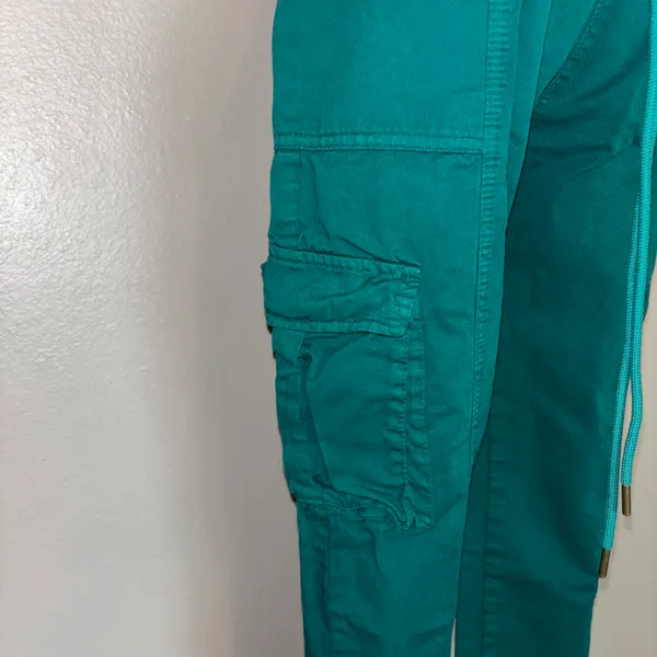 Ticket Cargo Pants Green Size M - Image 2