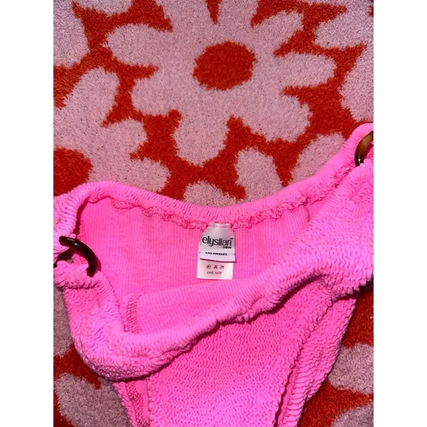 Elysiian Pink Swim Bikini Bottoms - Image 3