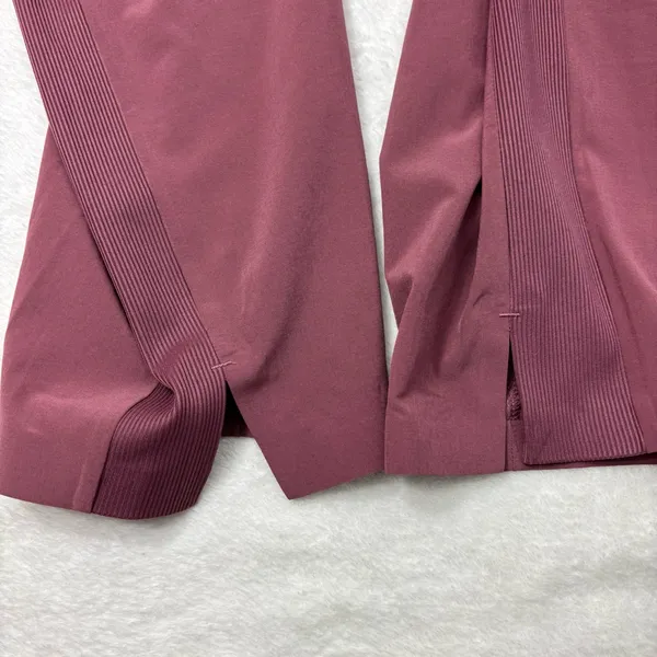 Athleta‎ Women's Rich Red -Maroon Straight Leg Pants Size 6 - Image 10